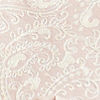 Dusty Pink Paisley Patterned Sherwani Set with Rhinestone Buttons